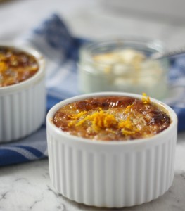 Baked Rice Pudding with Zesty Orange