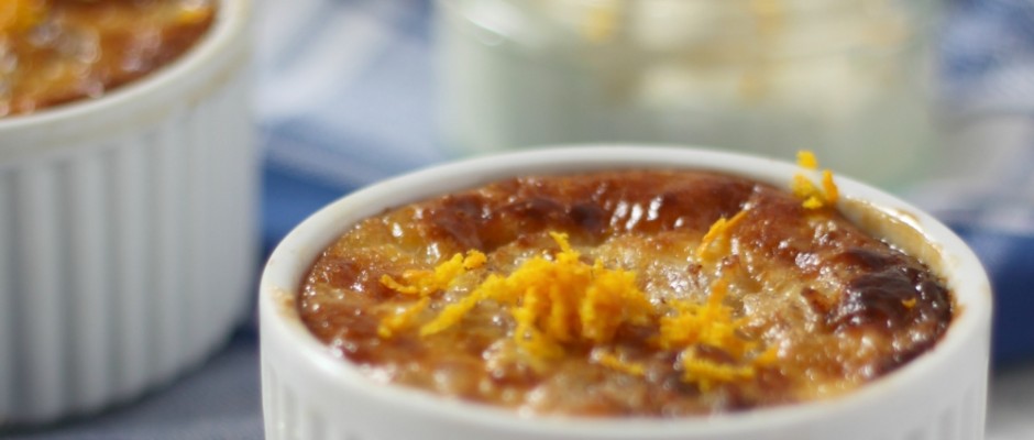 Baked Rice Pudding with Zesty Orange