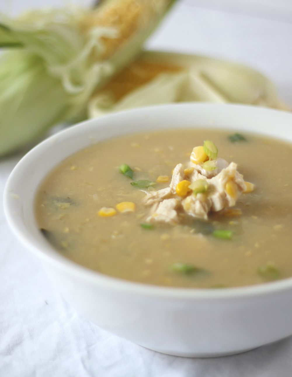 Chicken & Sweetcorn Soup jwill be on your table quicker than you can order a serve from your local takeaway.