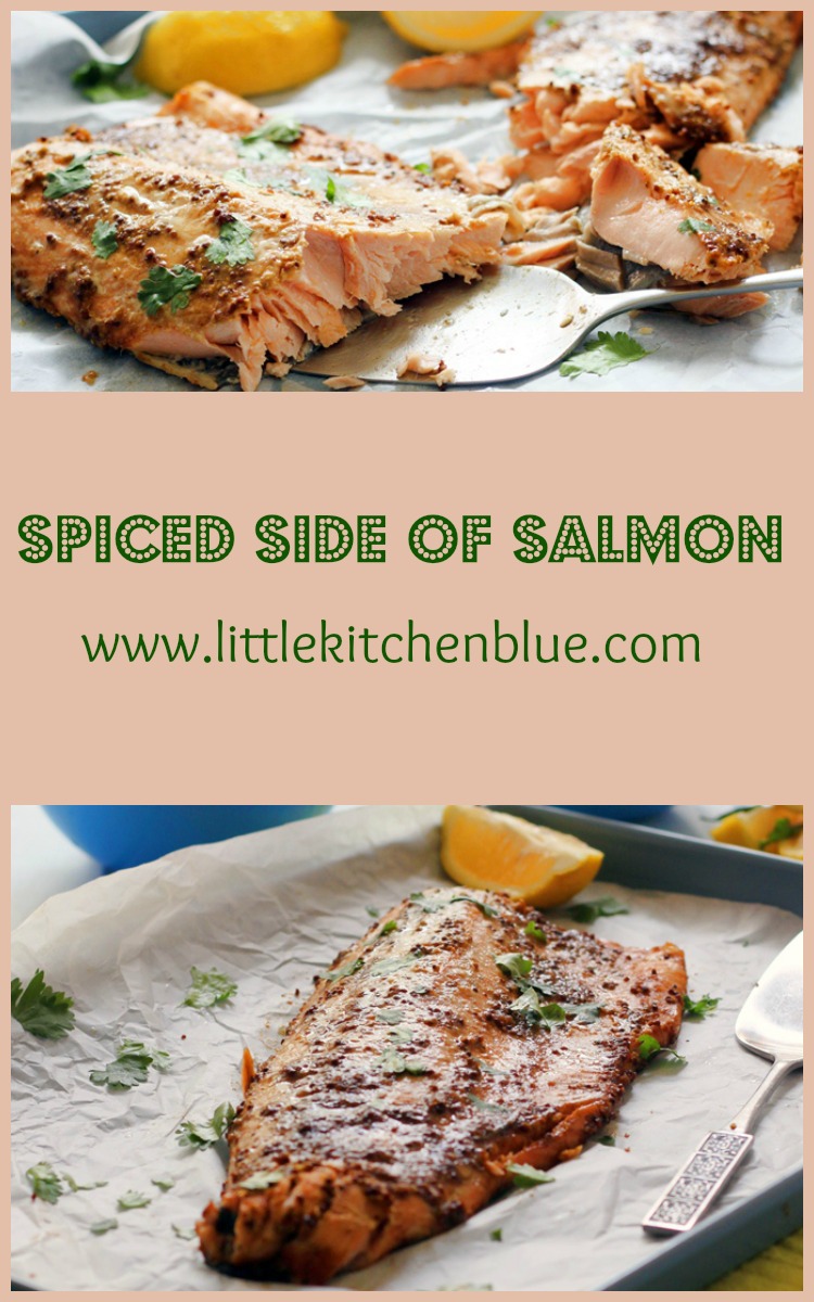 Spiced Side of Salmon